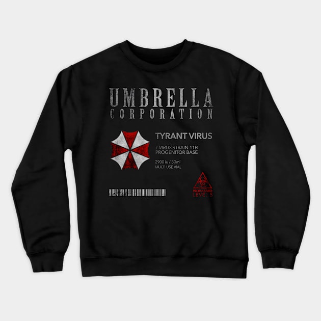 Umbrella Corp Crewneck Sweatshirt by alarts